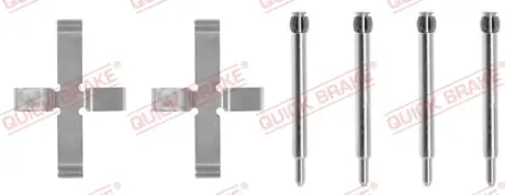 Р/к дискових гальм. колодок quick brake 109-0980