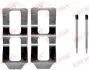 Р/к дискових гальм. колодок quick brake 109-0987