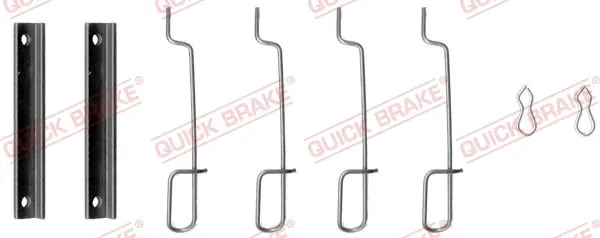 Р/к дискових гальм. колодок quick brake 109-0992