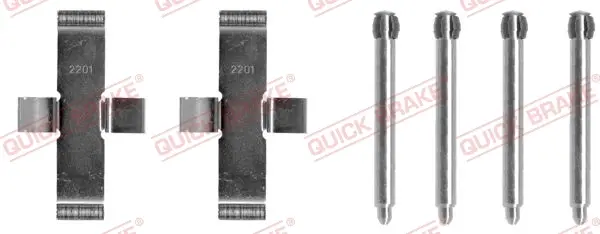 Р/к дискових гальм. колодок quick brake 109-1037