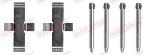 Р/к дискових гальм. колодок quick brake 109-1037