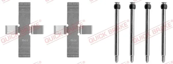 Р/к дискових гальм. колодок quick brake 109-1040