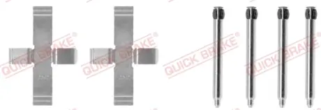 Р/к дискових гальм. колодок quick brake 109-1076