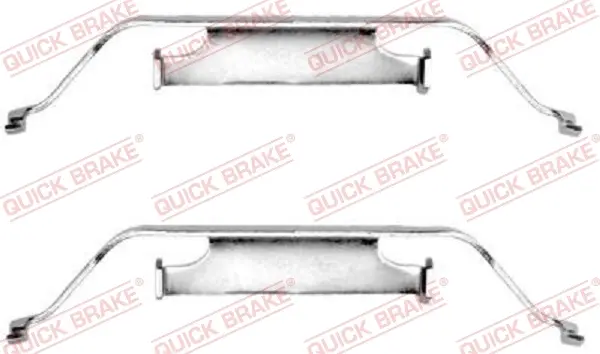 Р/к дискових гальм. колодок quick brake 109-1096
