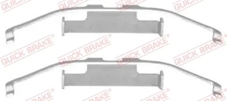 Р/к дискових гальм. колодок quick brake 109-1097
