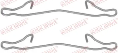 Р/к дискових гальм. колодок quick brake 109-1121