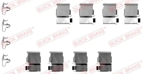 Р/к дискових гальм. колодок quick brake 109-1133