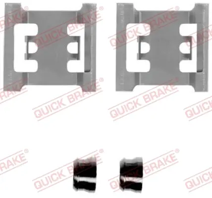 Р/к дискових гальм. колодок quick brake 109-1145
