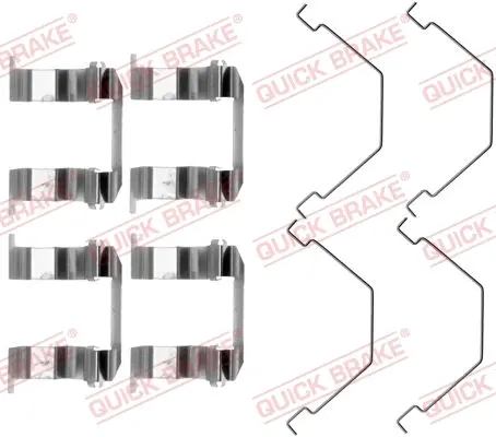 Р/к дискових гальм. колодок quick brake 109-1158