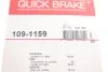 Р/к дискових гальм. колодок quick brake 1091159