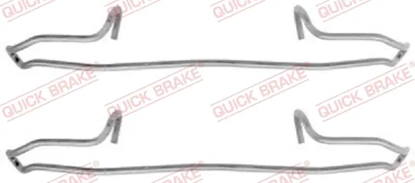 Р/к дискових гальм. колодок quick brake 109-1159