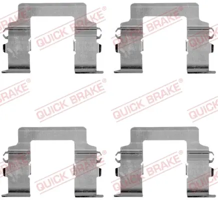 Р/к дискових гальм. колодок Quick Brake 109-1161 (фото 1)