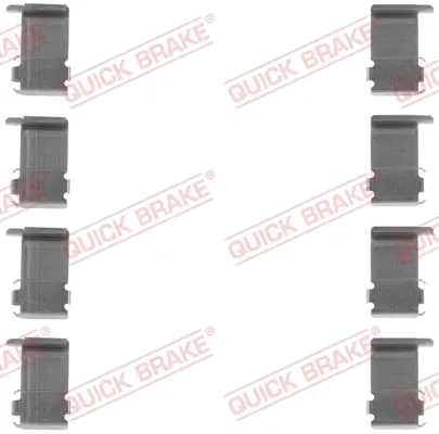 Р/к дискових гальм. колодок quick brake 109-1162