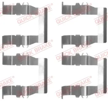 Р/к дискових гальм. колодок quick brake 109-1194