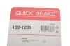 Р/к дискових гальм. колодок quick brake 1091209