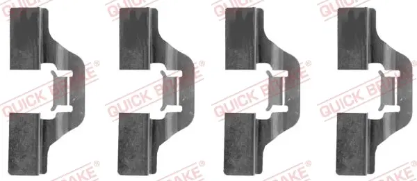 Р/к дискових гальм. колодок quick brake 109-1211
