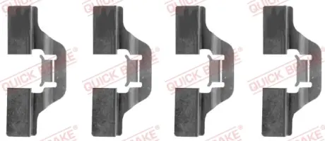 Р/к дискових гальм. колодок quick brake 109-1211