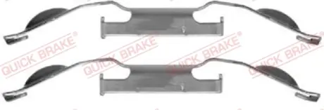 Р/к дискових гальм. колодок quick brake 109-1221