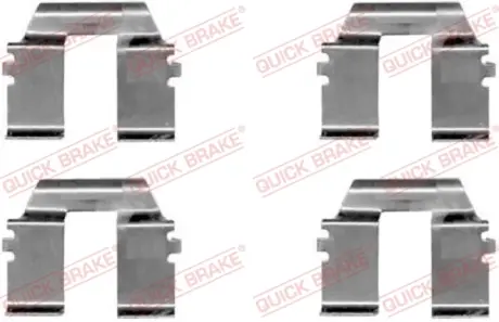 Р/к дискових гальм. колодок Quick Brake 109-1232