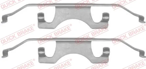 Р/к дискових гальм. колодок quick brake 109-1241