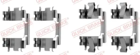 Р/к дискових гальм. колодок Quick Brake 1091257