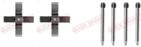 Р/к дискових гальм. колодок quick brake 109-1266