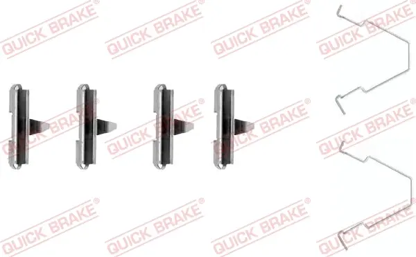 Р/к дискових гальм. колодок quick brake 109-1270