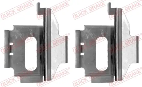 Р/к дискових гальм. колодок quick brake 109-1282