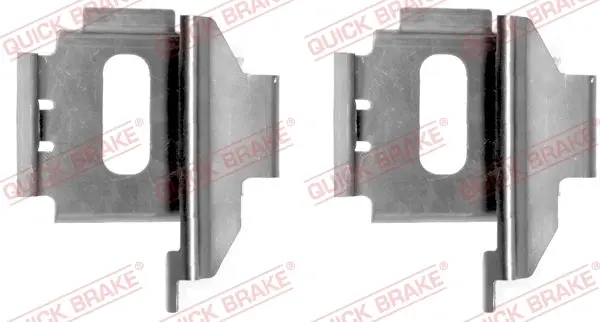 Р/к дискових гальм. колодок quick brake 109-1283