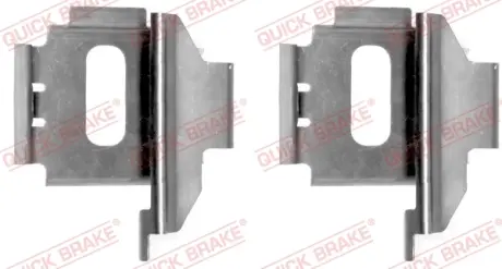 Р/к дискових гальм. колодок Quick Brake 109-1283