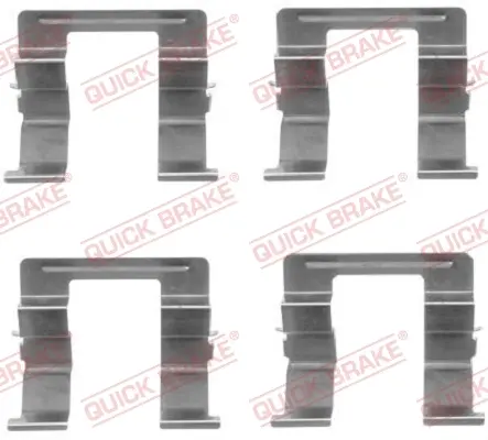 Р/к дискових гальм. колодок quick brake 109-1605