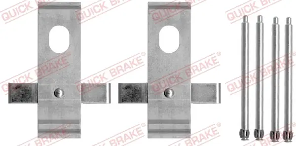 Р/к дискових гальм. колодок quick brake 109-1634
