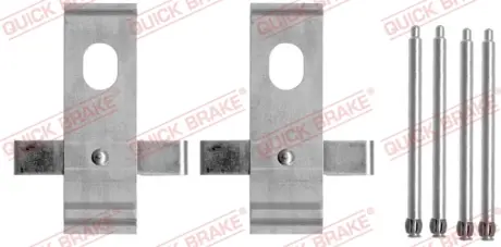 Р/к дискових гальм. колодок Quick Brake 109-1634