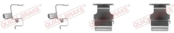 Р/к дискових гальм. колодок quick brake 109-1673