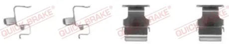 Р/к дискових гальм. колодок quick brake 109-1673
