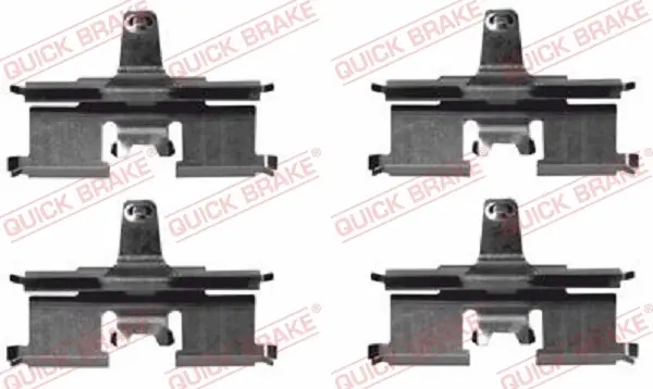 Р/к дискових гальм. колодок quick brake 109-1692