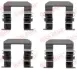 Р/к дискових гальм. колодок quick brake 109-1704