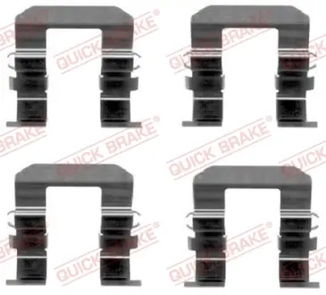 Р/к дискових гальм. колодок quick brake 109-1704