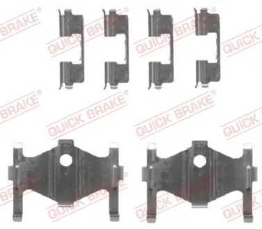 Р/к дискових гальм. колодок quick brake 109-1710