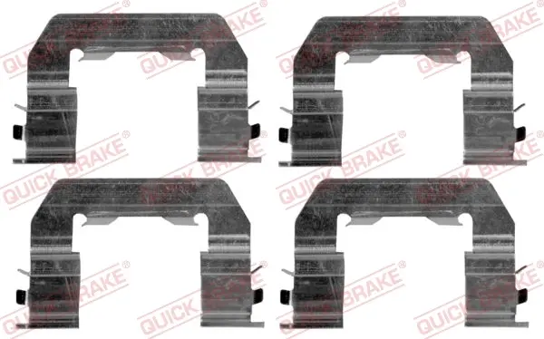 Р/к дискових гальм. колодок quick brake 109-1719