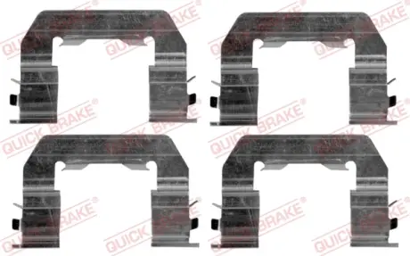 Р/к дискових гальм. колодок quick brake 109-1719