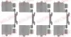 Р/к дискових гальм. колодок quick brake 109-1725