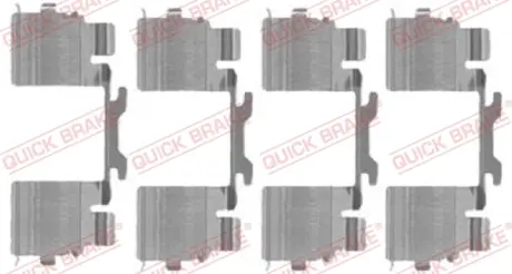 Р/к дискових гальм. колодок quick brake 109-1725