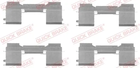 Р/к дискових гальм. колодок Quick Brake 109-1729