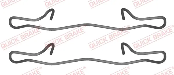 Р/к дискових гальм. колодок quick brake 109-1755