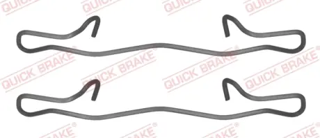 Р/к дискових гальм. колодок quick brake 109-1755
