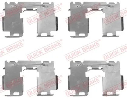 Р/к дискових гальм. колодок quick brake 109-1760