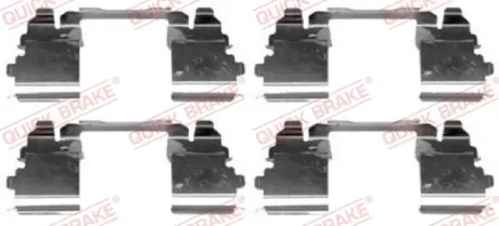 Р/к дискових гальм. колодок Quick Brake 109-1768