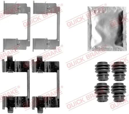 Р/к дискових гальм. колодок Quick Brake 109-1840 (фото 1)