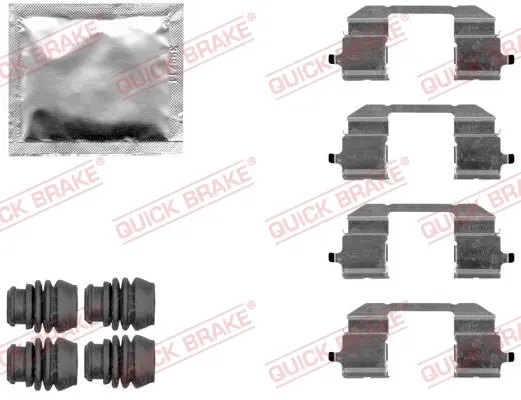 Р/к дискових гальм. колодок quick brake 109-1844